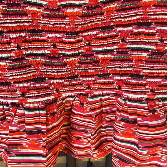 Loft Smocked Peplum Top - Picture 3 of 4